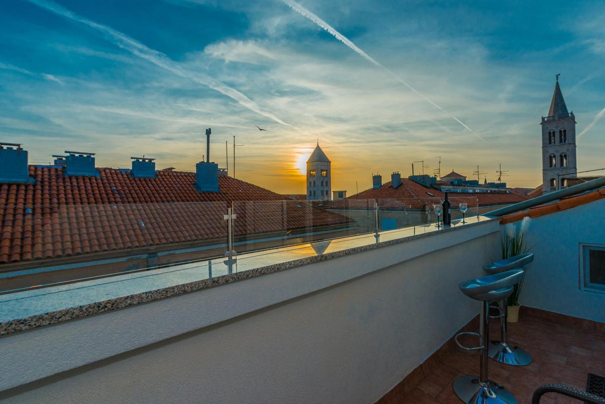 Bellview Apartment Zadar Bagian luar foto
