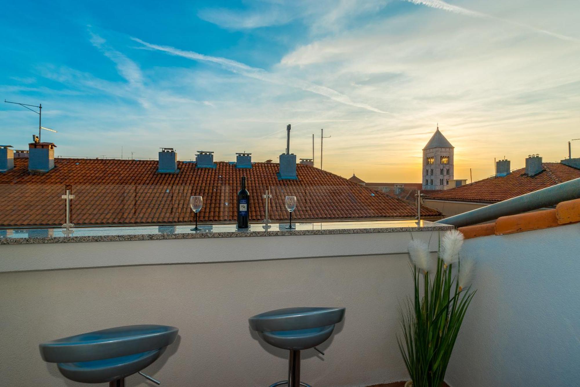 Bellview Apartment Zadar Bagian luar foto