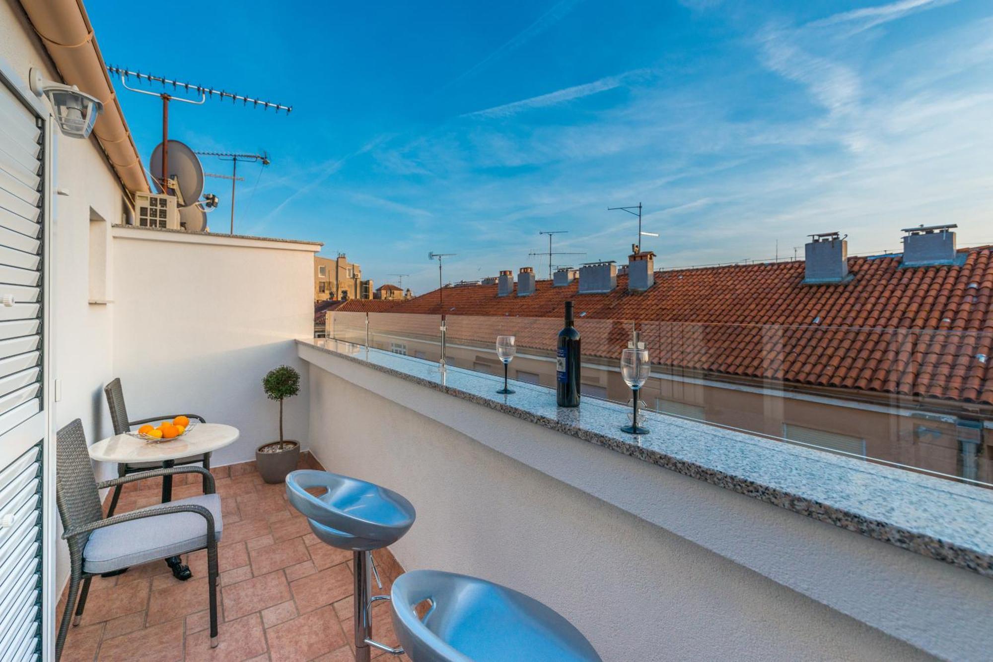 Bellview Apartment Zadar Bagian luar foto